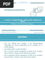 3 - ORGANIZACION DE DATOS - TABULACION - DIAGRAMAS - Parte2