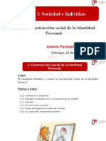 Semana 2 - Construcción Social de La Identidad Personal