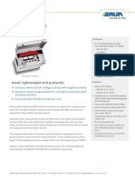 DS - DC HV Tester - PGK 50 - PGK 80 - BAUR - En-Gb