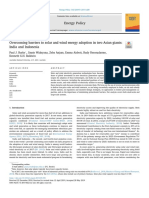 Burke Et Al. 2019 Overcoming Barriers To Solar and Wind Energy Adoption in Two Asian Giants - India and Indonesia