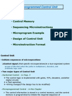 Microprogrammed Control Unit