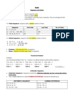 Common Difference D