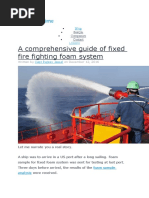 A Comprehensive Guide of Fixed Fire Fighting Foam System: Seaqa Companies Contact