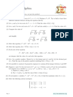 Competition Algebra: Learn To Solve This Type of Problems, Not Just This Problem!