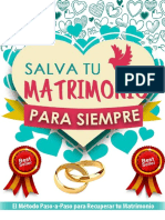 Salva Tu Matrimonio para Siempre PDF Gratis