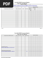 ISMS Controlled Documents Register