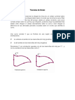 Teorema de Green y Teorema de La Divergencia