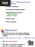 Unit 5 - Part 2: Redox Reactions and Electrochemistry