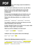 Amoxicillin Capsule Ampicillin Capsule Gentamicin Injection None of The Above