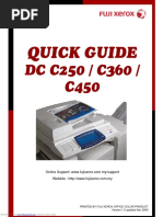 Quick Guide: DC C250 / C360 / C450