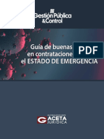 Guia de Buenas Practicas en Contratacion Durante El Estado de Emergencia