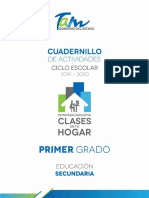 Cuadernillo Secundaria Primer Grado