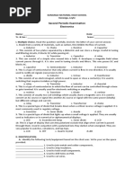 Second Periodic Examination Electronics