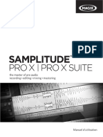 Samplitude Pro X FR PDF