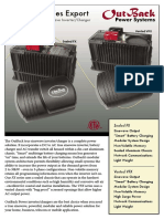 FX & VFX Series Export: Sealed & Vented True Sinewave Inverter/Charger