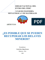 Proyecto de Investigacion Relave Miner