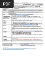 Detailed Lesson Plan (DLP) Format: (Taken From The Curriculum Guide)