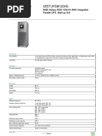 G55TUPSM120HS: Product Data Sheet