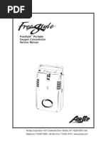 Service Manual - Oxygen Concentrator - Air Sep - Mod. Freestyle