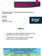 Posicion Minero Metalurgica Del Perú en El Contexto Mundial 2016 2017 - 1