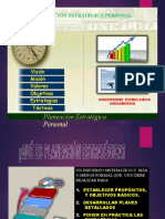 Planaeacion Estrategia Personal-Etica