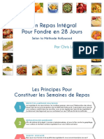 Plan Repas Intégral Pour Fondre en 28 Jours - Semaine 3