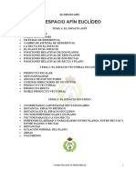 Espacio Afin Euclideo PDF