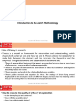 Introduction To Research Methodology: - Subject Name: Research Methodology - Code: MGT507 - Credit Hours: 4