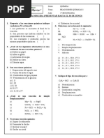 3° Dirigida Reacciones Químicas I