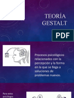 Teoría Gestalt