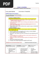 Learning Map Stage 1