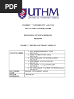 Feasibility Report On Ict Facilities Issues