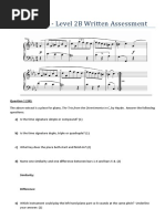 Level 2B Prac Mus Written Assessment PDF