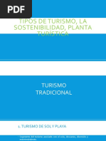 Sesion 8 Tipos de Turismo, Sostenibilidad y Planta Turística-1 PDF