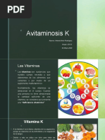 Avitaminosis K 