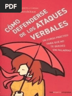 Barbara Berckhan Como Defenderse de Los Ataques Verbales PDF