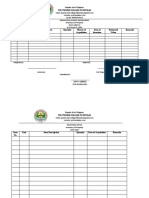 Item No. Unit Item Description Quantity Means of Acquisition Date of Donation Estimated Value Remarks