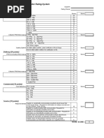 Supplier Rating System Spreadsheet