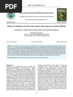 Effect of Cadmium On Fresh Water Teleost Heteropneustes Fossilis (Bloch)