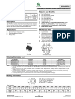 BSS8402DW: Complementary Pair Enhancement Mode Mosfet