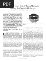 Design of Novel High - Factor Multipath Stacked On-Chip Spiral Inductors