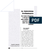 As Entrevistas Preliminares - Ou Como Despertar o Desejo de Fazer Uma Análise