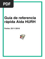 Guía de Referencia Rápida de Hp-Aida para Usuarios HURH