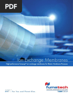 High-Performance Fumasep Ion Exchange Membranes For Electro Membrane Processes