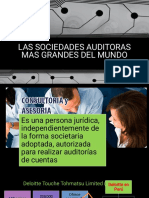 Las Sociedades Auditoras