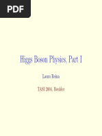 Higgs Boson Physics, Part I: Laura Reina