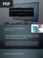 Software Básico de Aplicación