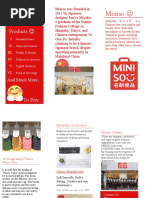 Miniso Brochure