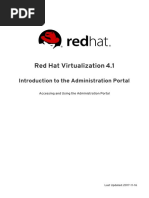 Red Hat Virtualization 4.1: Introduction To The Administration Portal