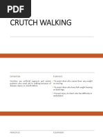 Crutch Walking